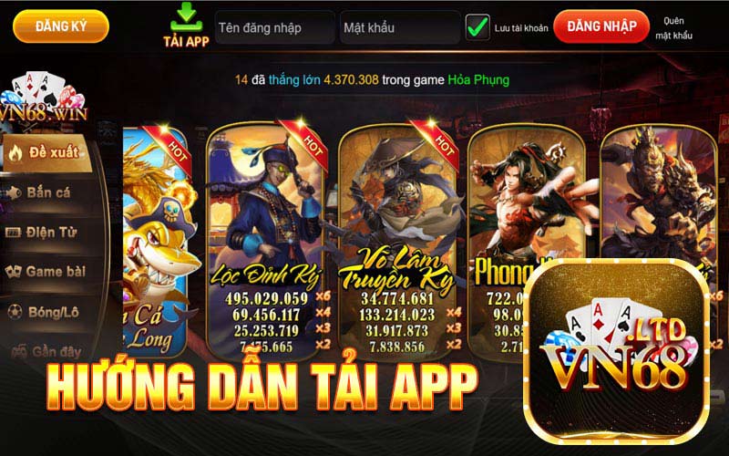 Tải App VN68